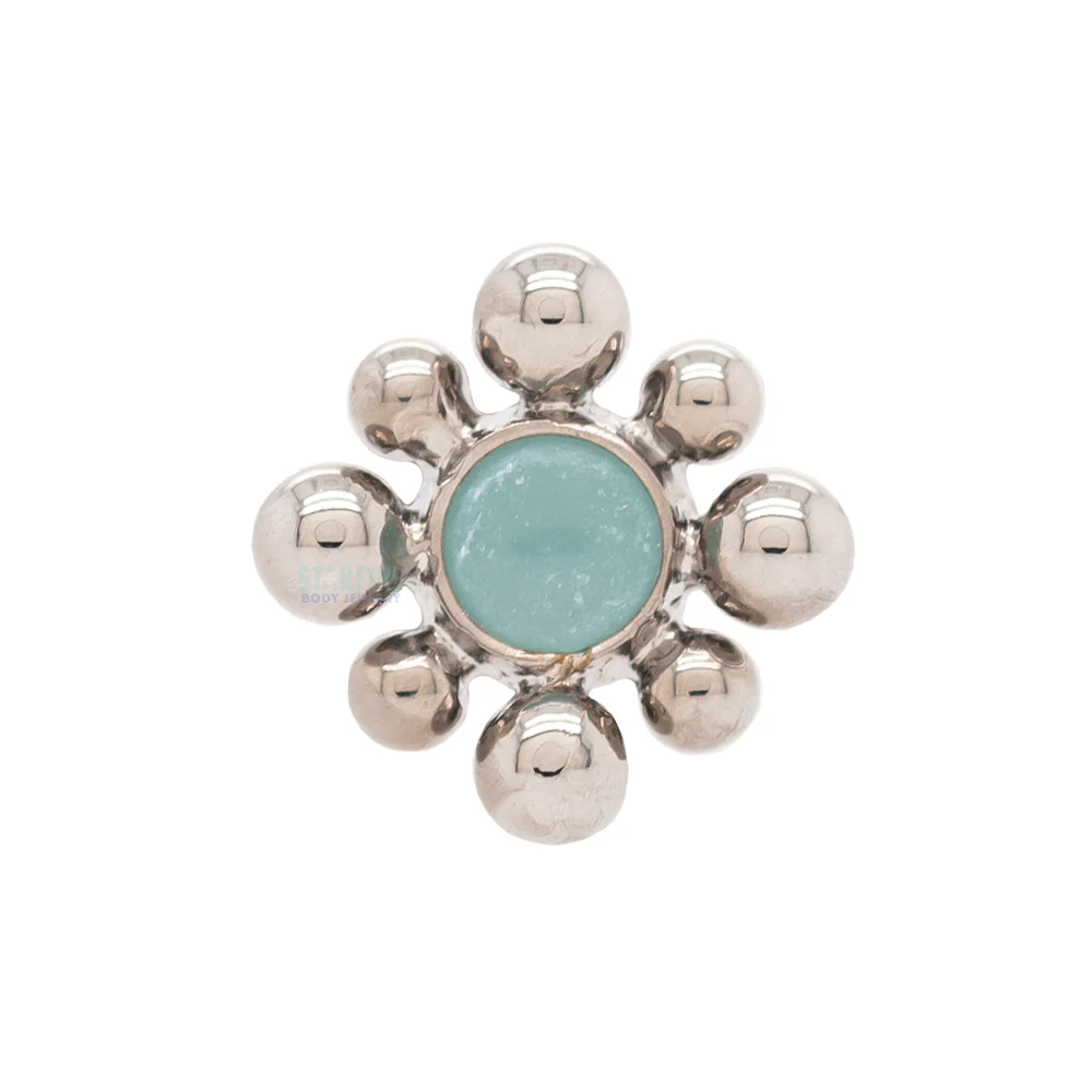 threadless: 15HT 'Haute Couture Bijoux' Stone Bezel Pin - Image 4