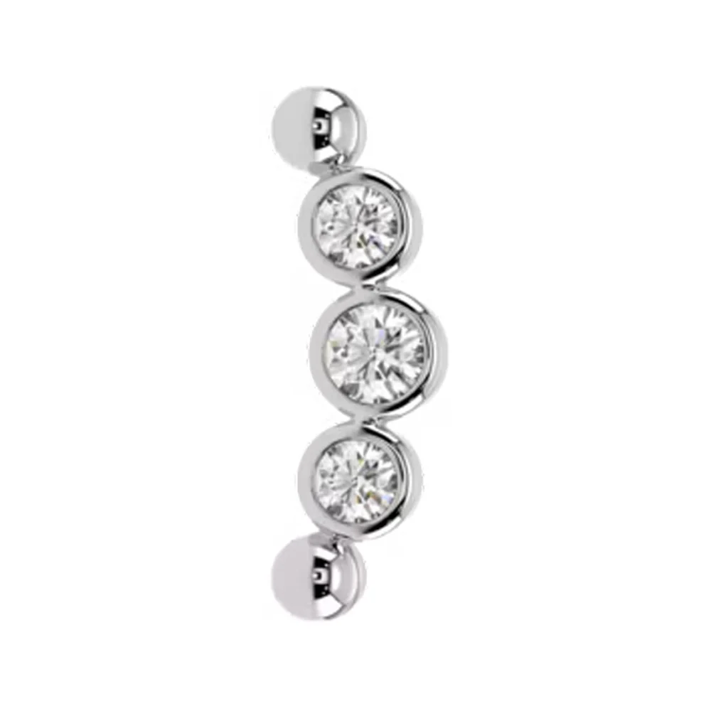 threadless: "Accent" 'Embellish' Pin with Faceted Gems