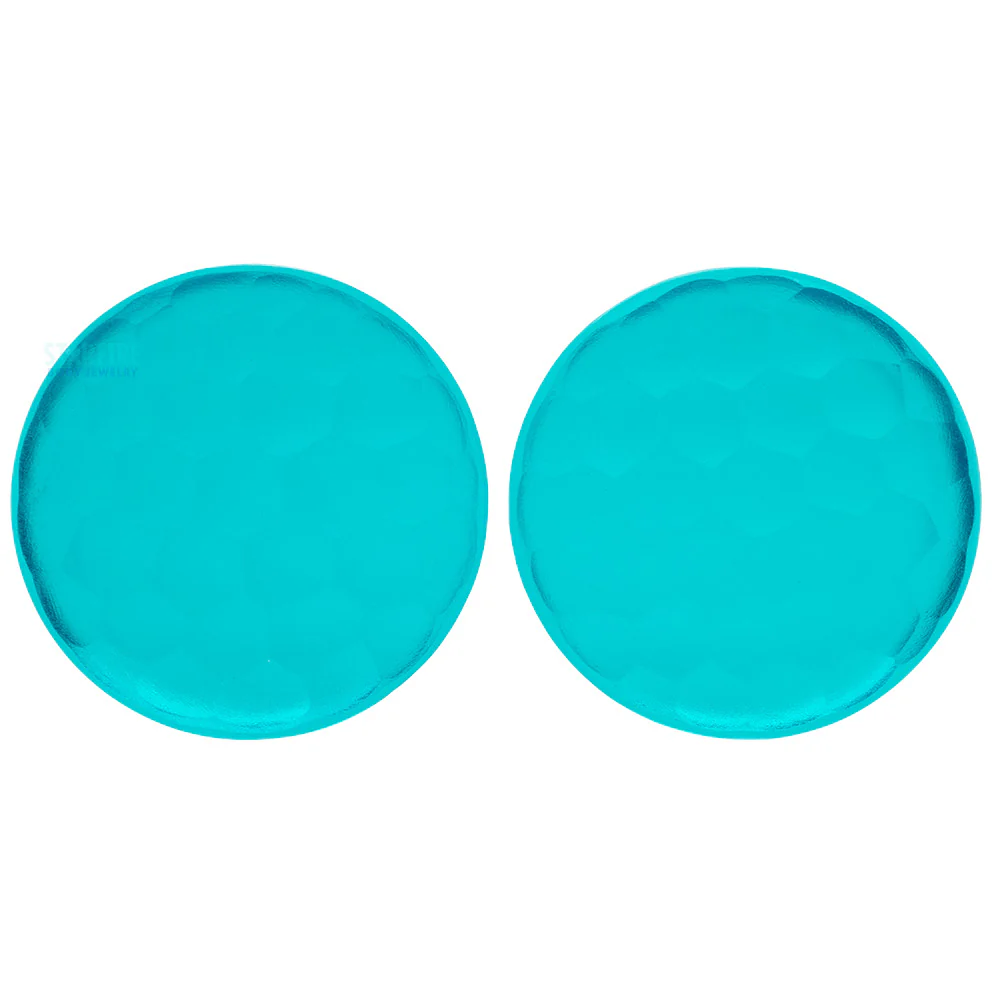 Martele Glass Solid Plugs - Turquoise - Image 3
