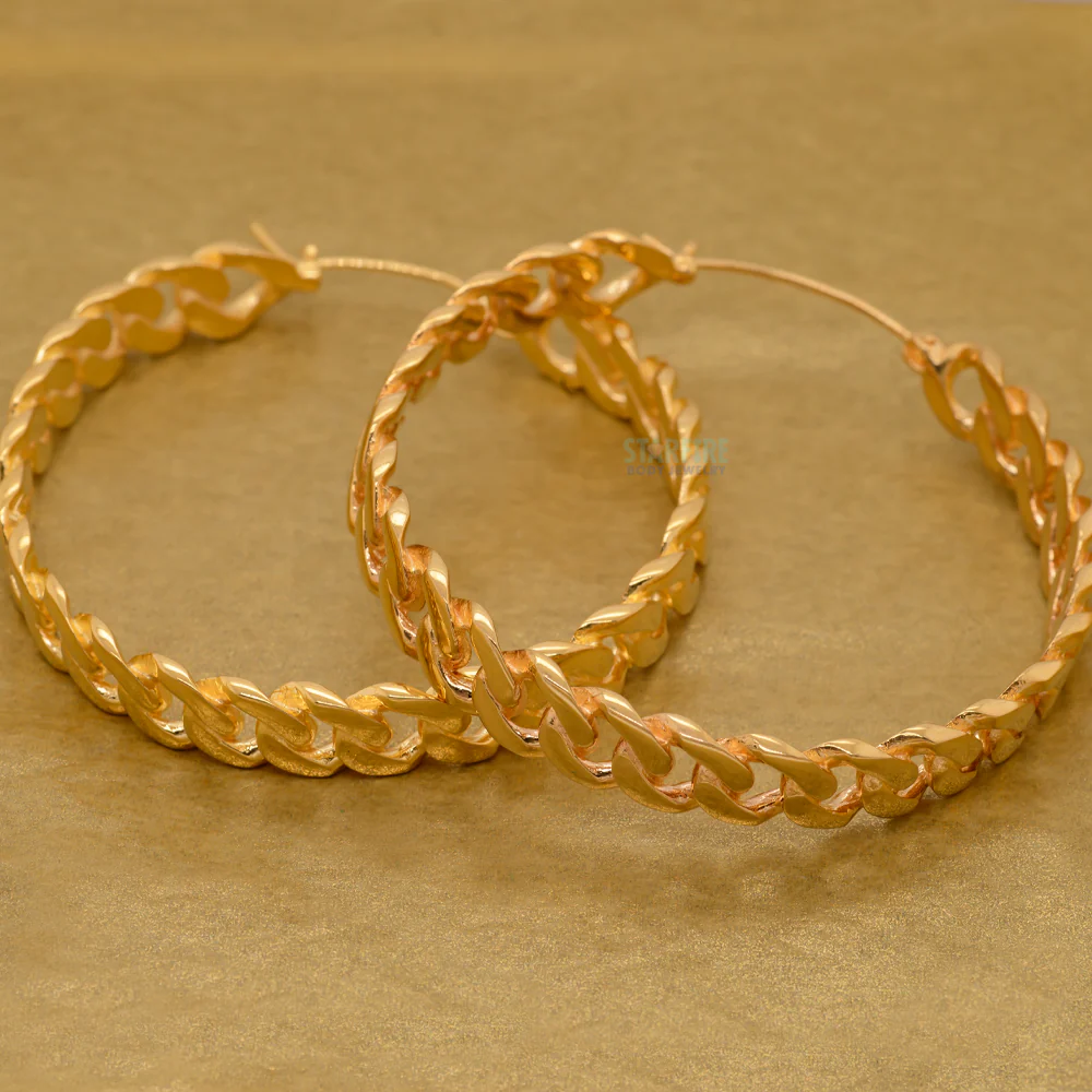 "Chain Smoke" Earrings - Image 2