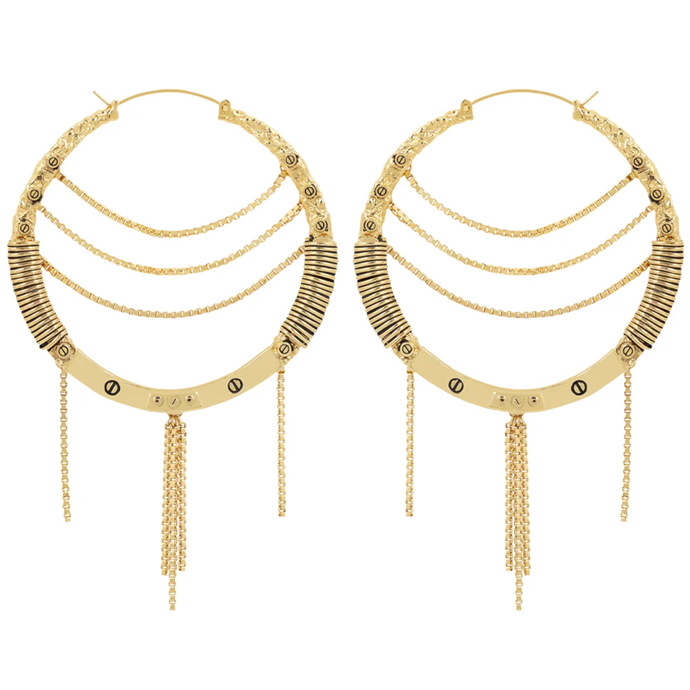 "Shibari" Earrings - Image 3
