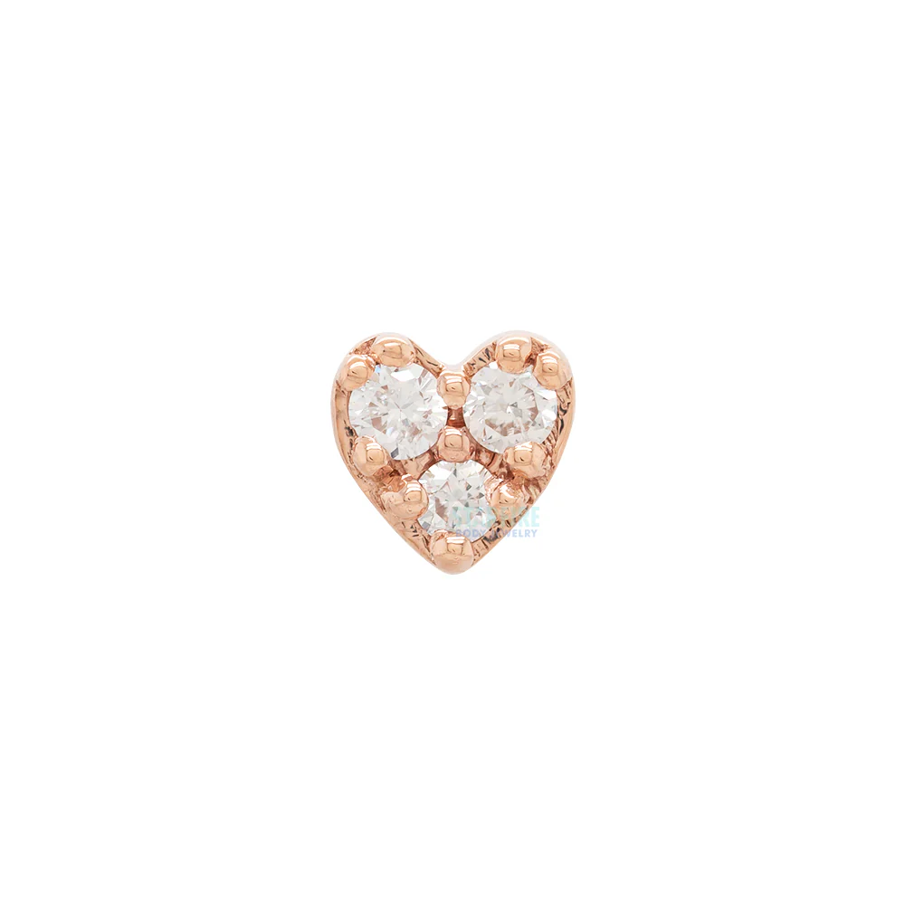 threadless: "Audrey" End in Gold with Diamonds - Image 10