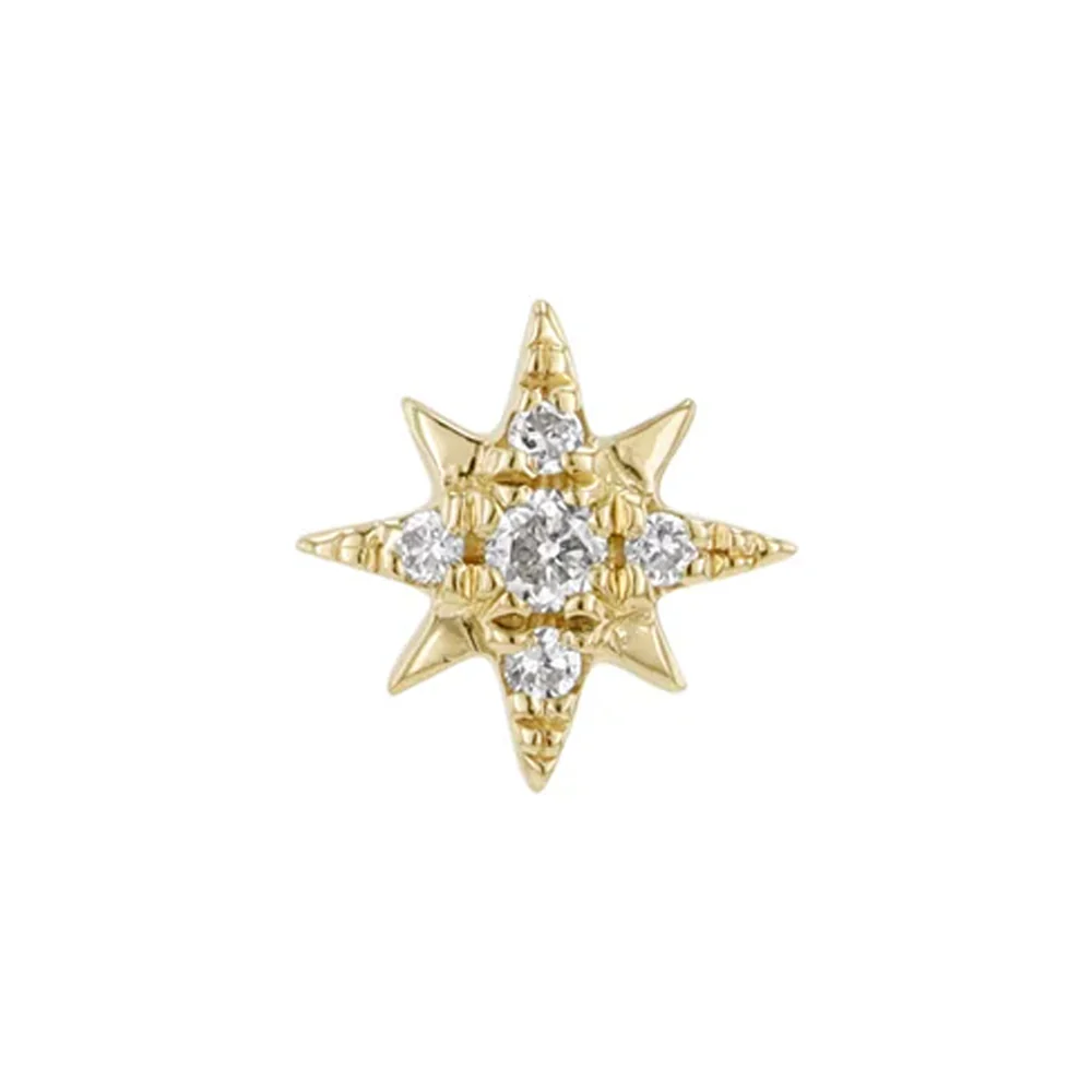threadless: "Kira" End in Gold with Diamonds - Image 2