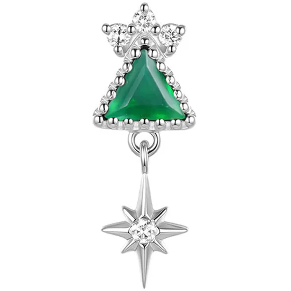 threadless: "Solstice" End in Gold with Green Chalcedony & Diamonds - Image 4