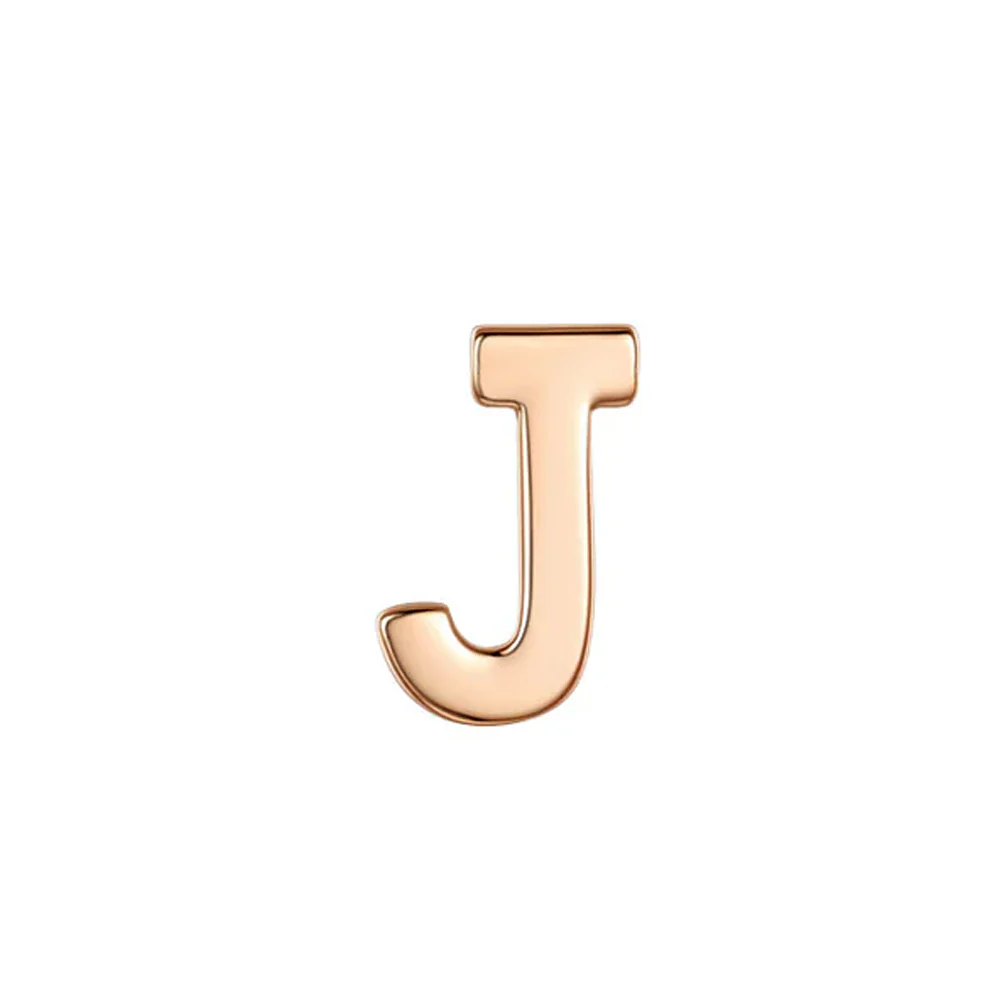 threadless: Uppercase Initial End in Gold - Image 3
