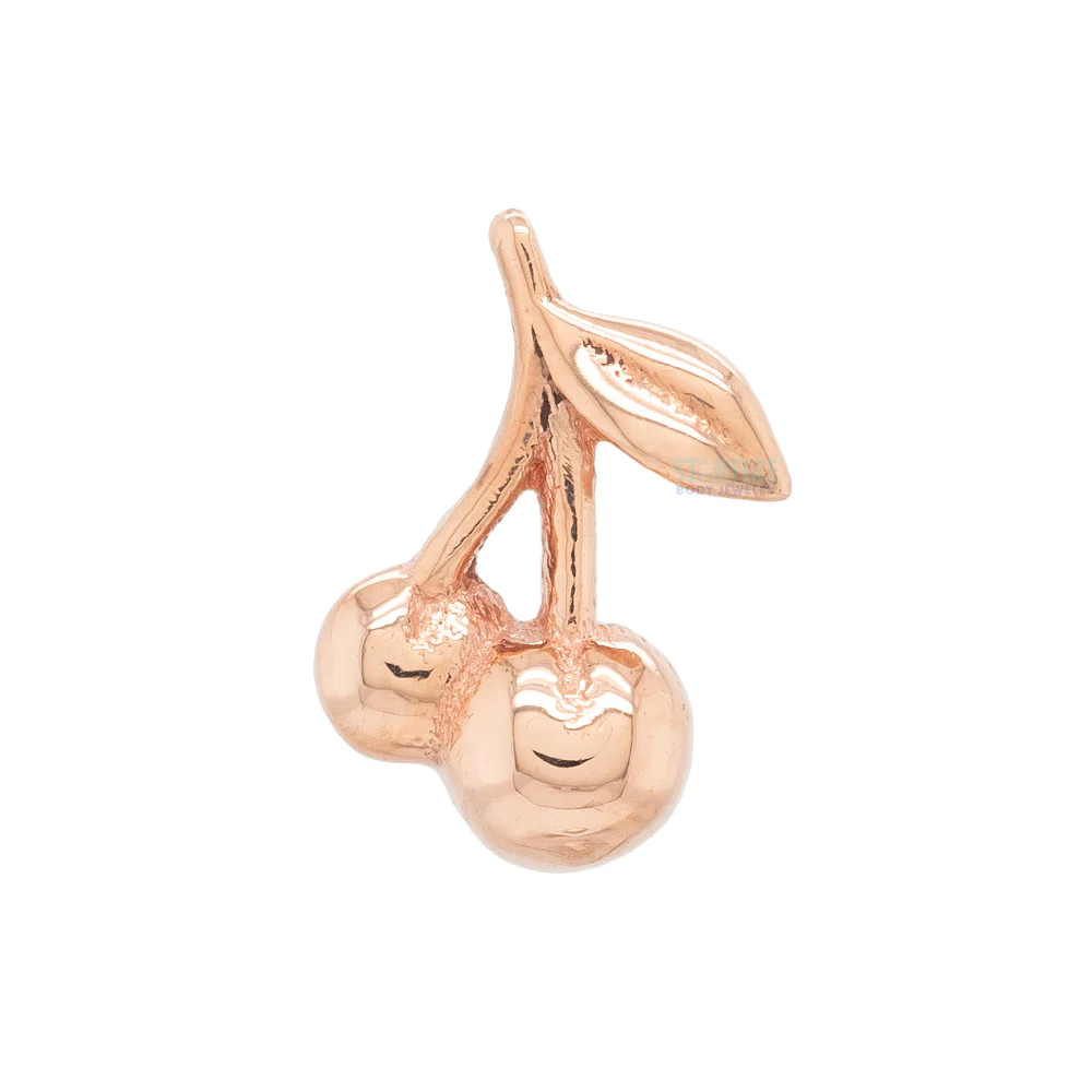 Cherry Threaded End in Gold - Image 4