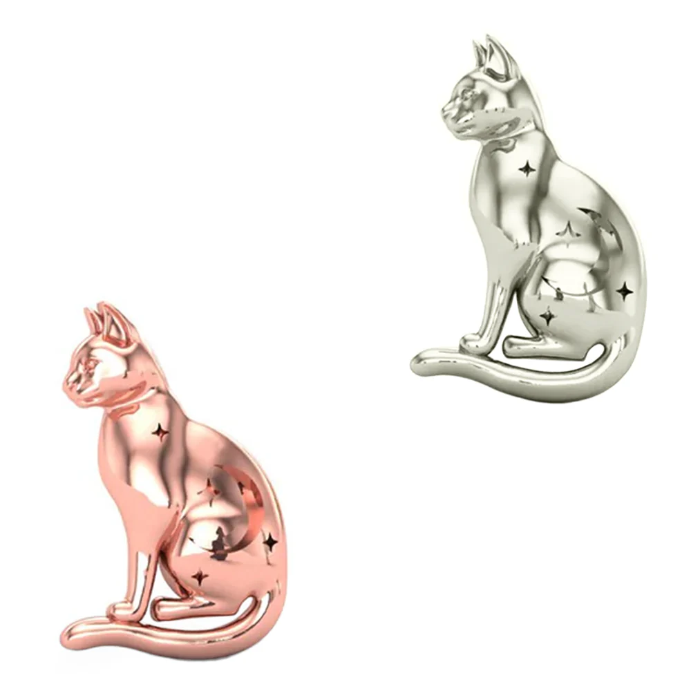 Lunar Cat Threaded End in Gold