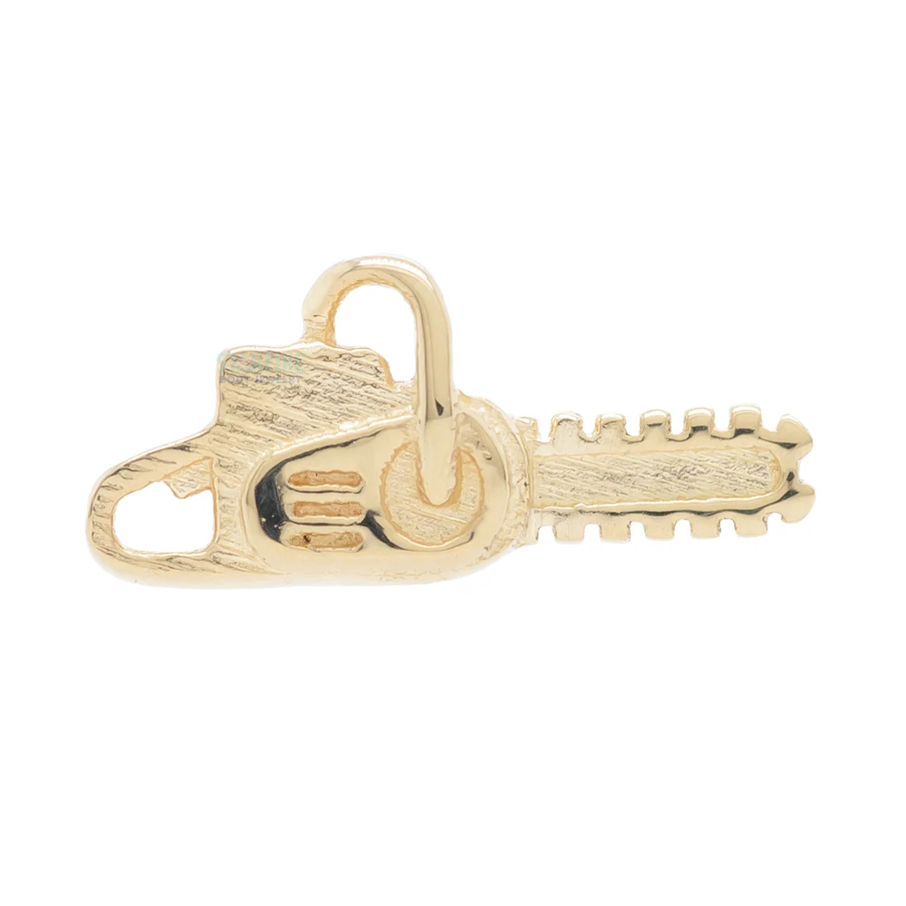 threadless: Chainsaw End in Gold - Image 3