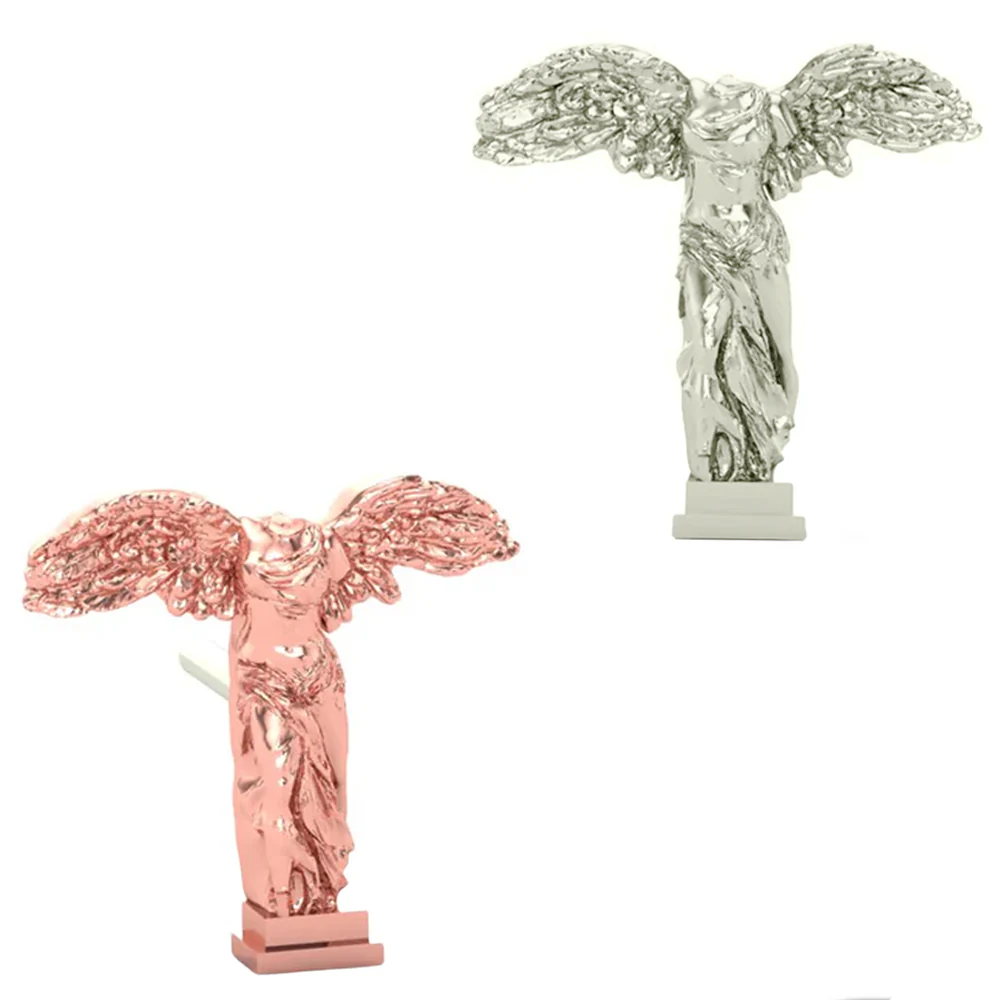 "Winged Victory" Threaded End in Gold