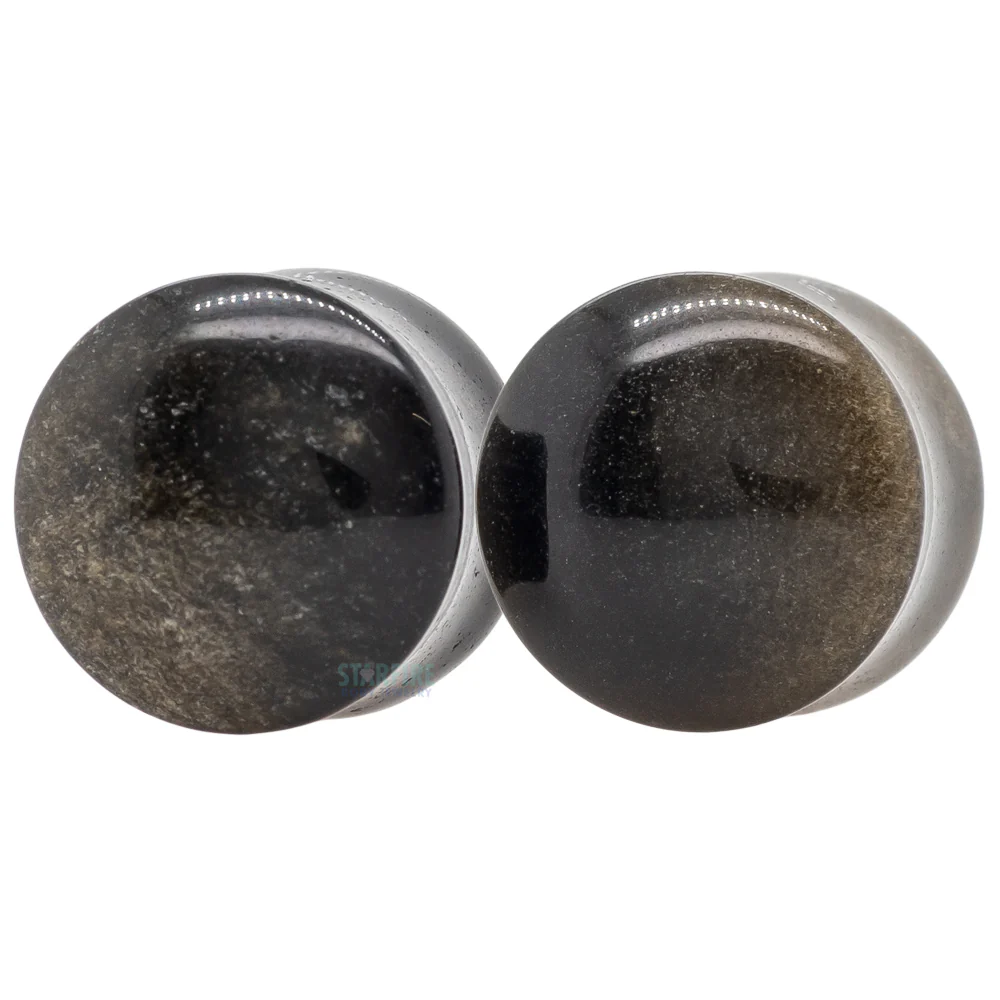 Stone Plugs - Golden Obsidian - Image 3