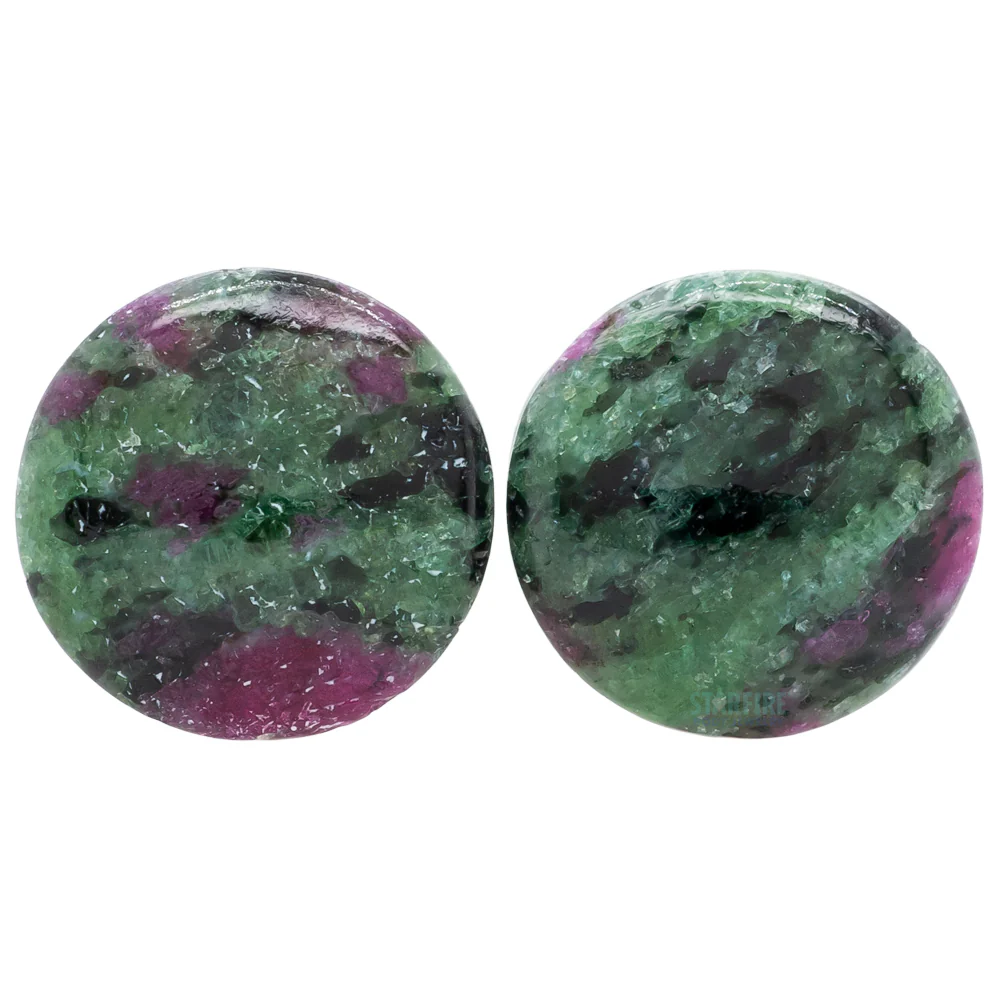 Stone Plugs - Ruby in Zoisite - Image 2