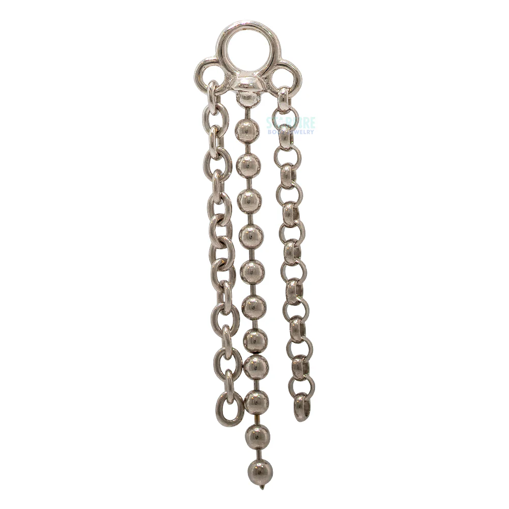 "Stormer" Chain Charm in Gold - Image 5