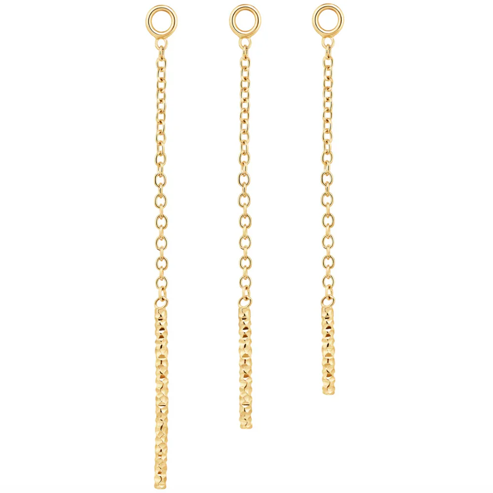 "Shimmer" Chain Charm in Gold - Image 2