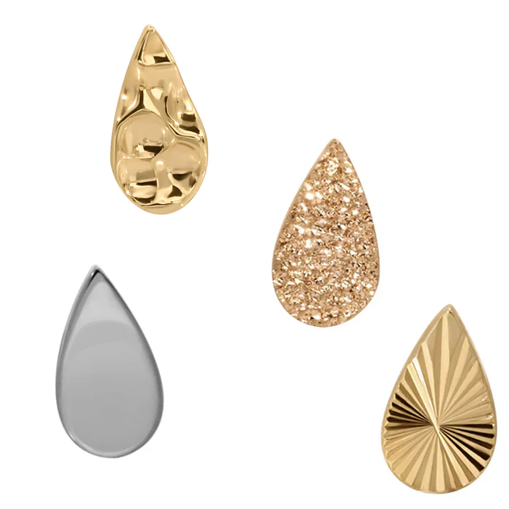 threadless: Teardrop End in Gold