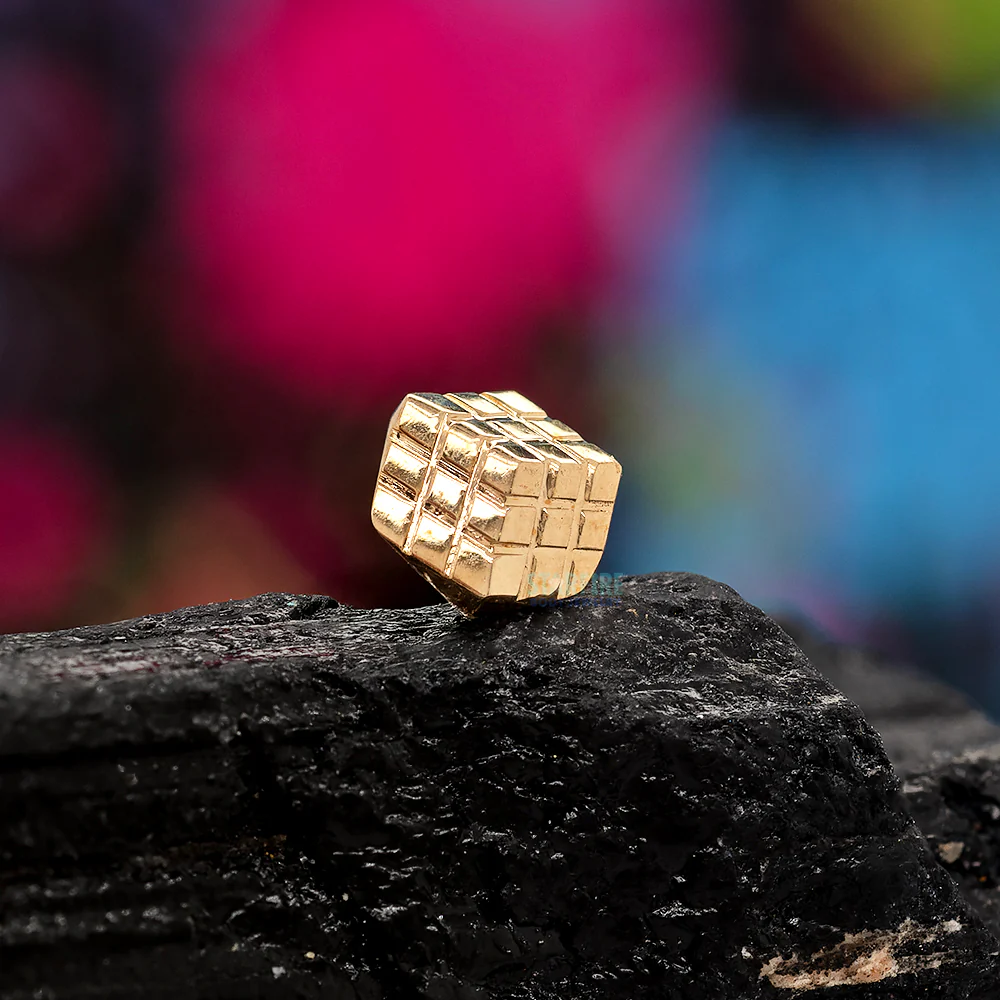 threadless: "Rude Bits Cube" End in Gold - Image 2