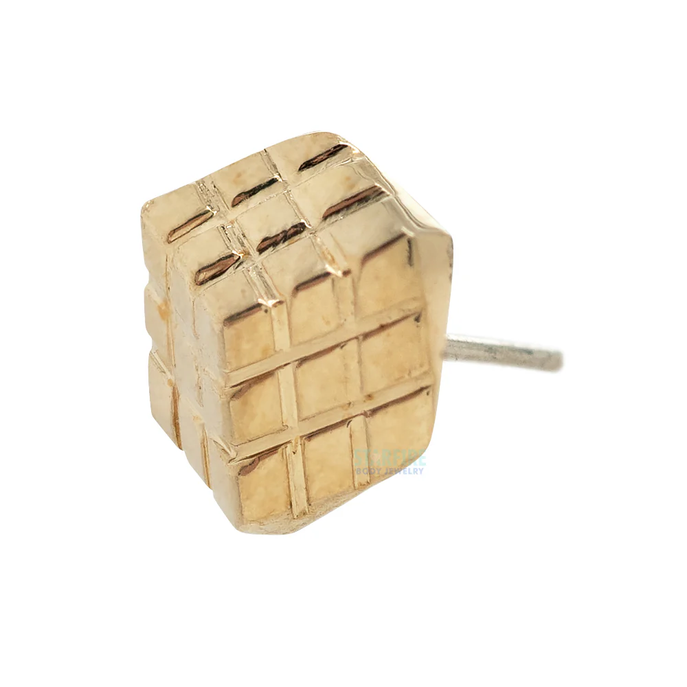 threadless: "Rude Bits Cube" End in Gold - Image 3