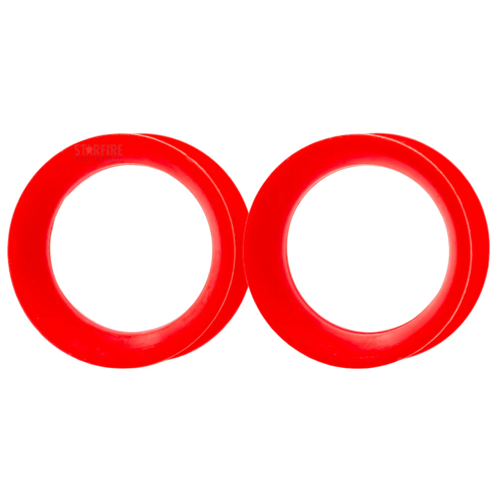 Silicone Skin Eyelets - Red - Image 2