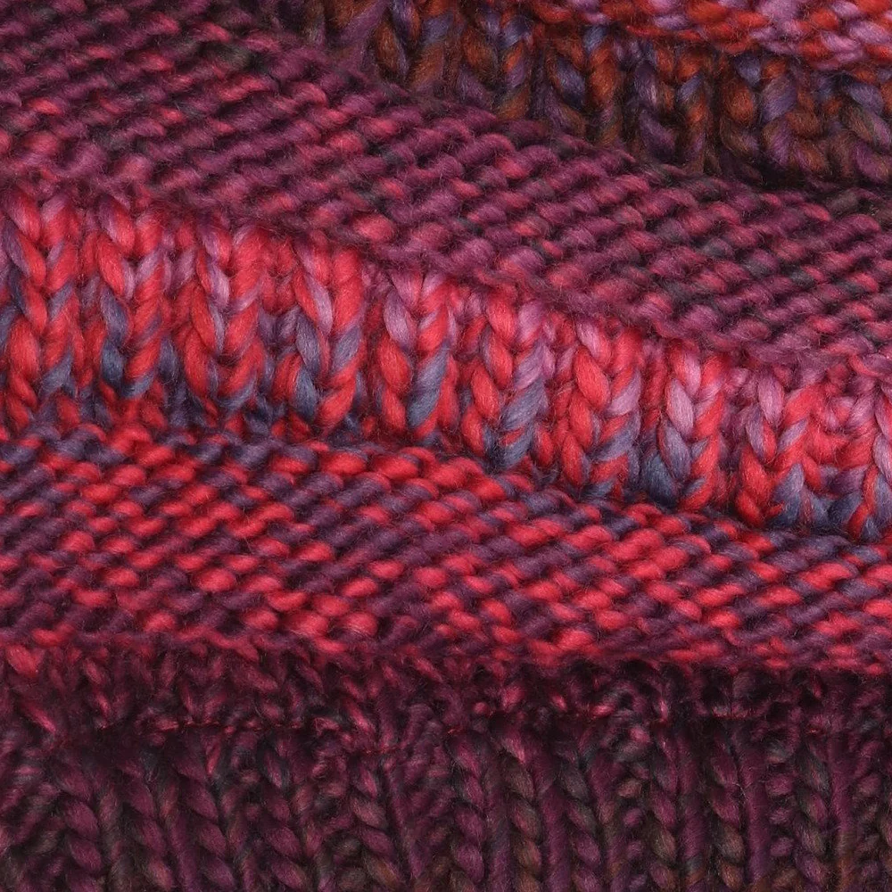 Starfire Multi Color Cable Knit CC Beanie - Image 3