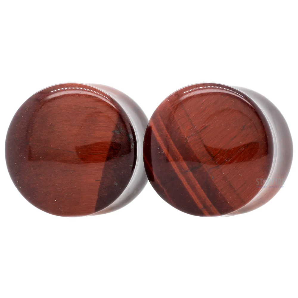 Stone Plugs - Red Tiger Eye - Image 2