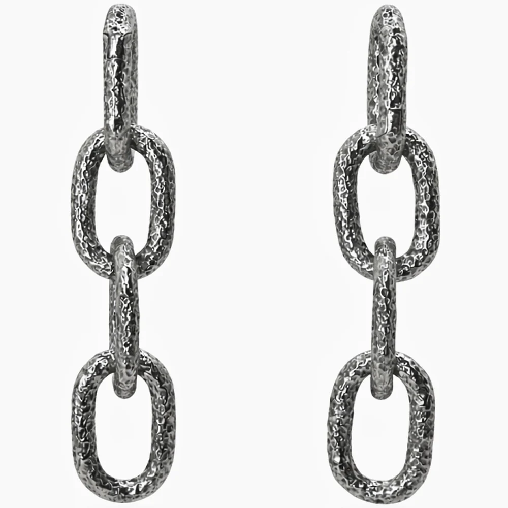 Hammered Round Chain Weights - Image 2