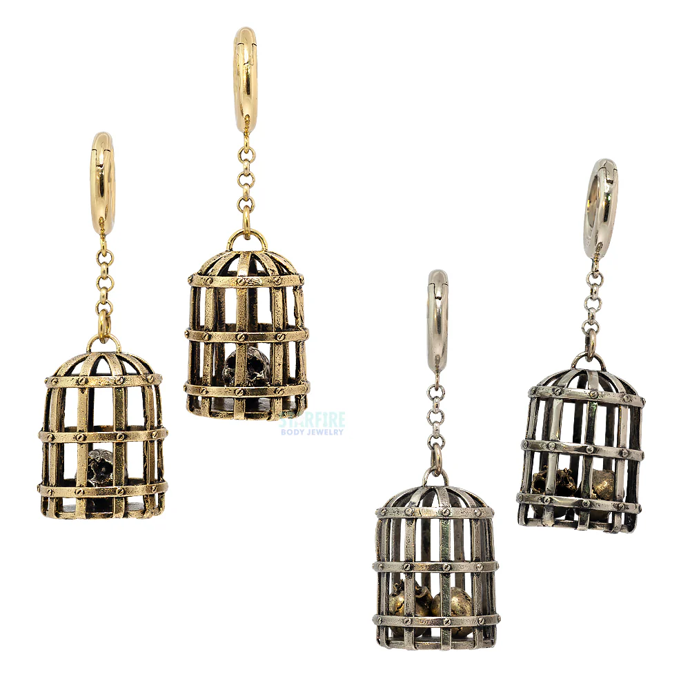 Medieval Cage Skull Weights - Image 2
