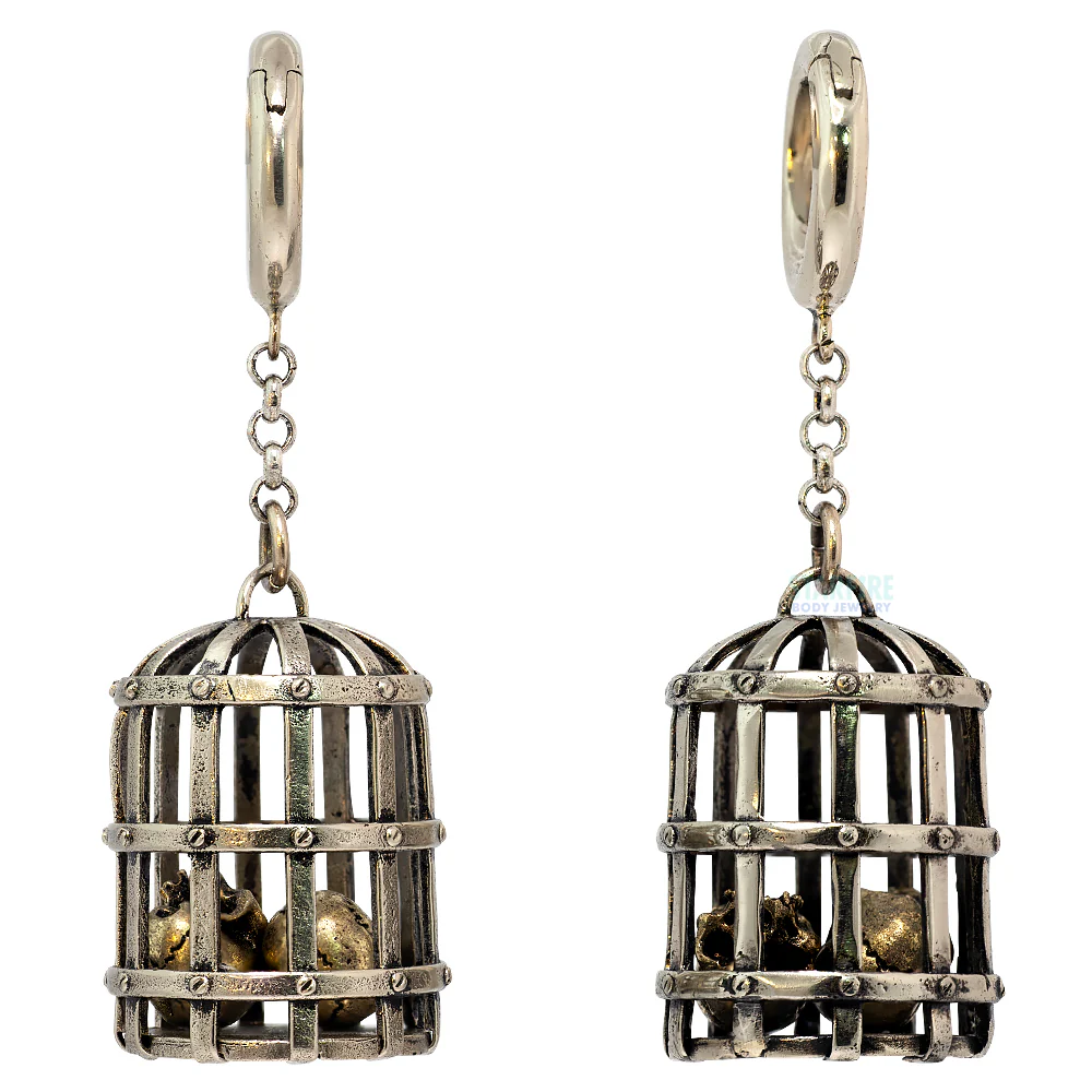 Medieval Cage Skull Weights - Image 7