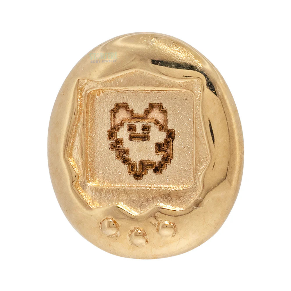 threadless: "Tamagotchi" End in Gold