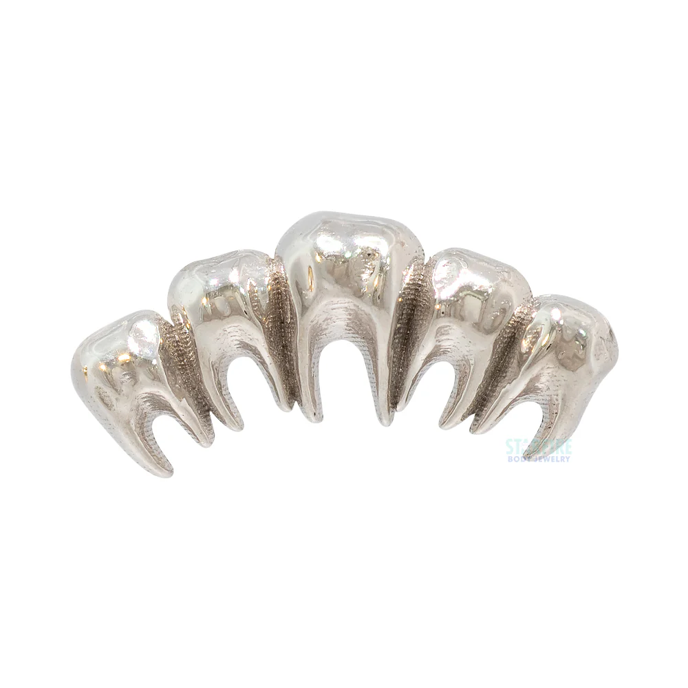 threadless: "Tooth Collector" End in Gold - Image 4