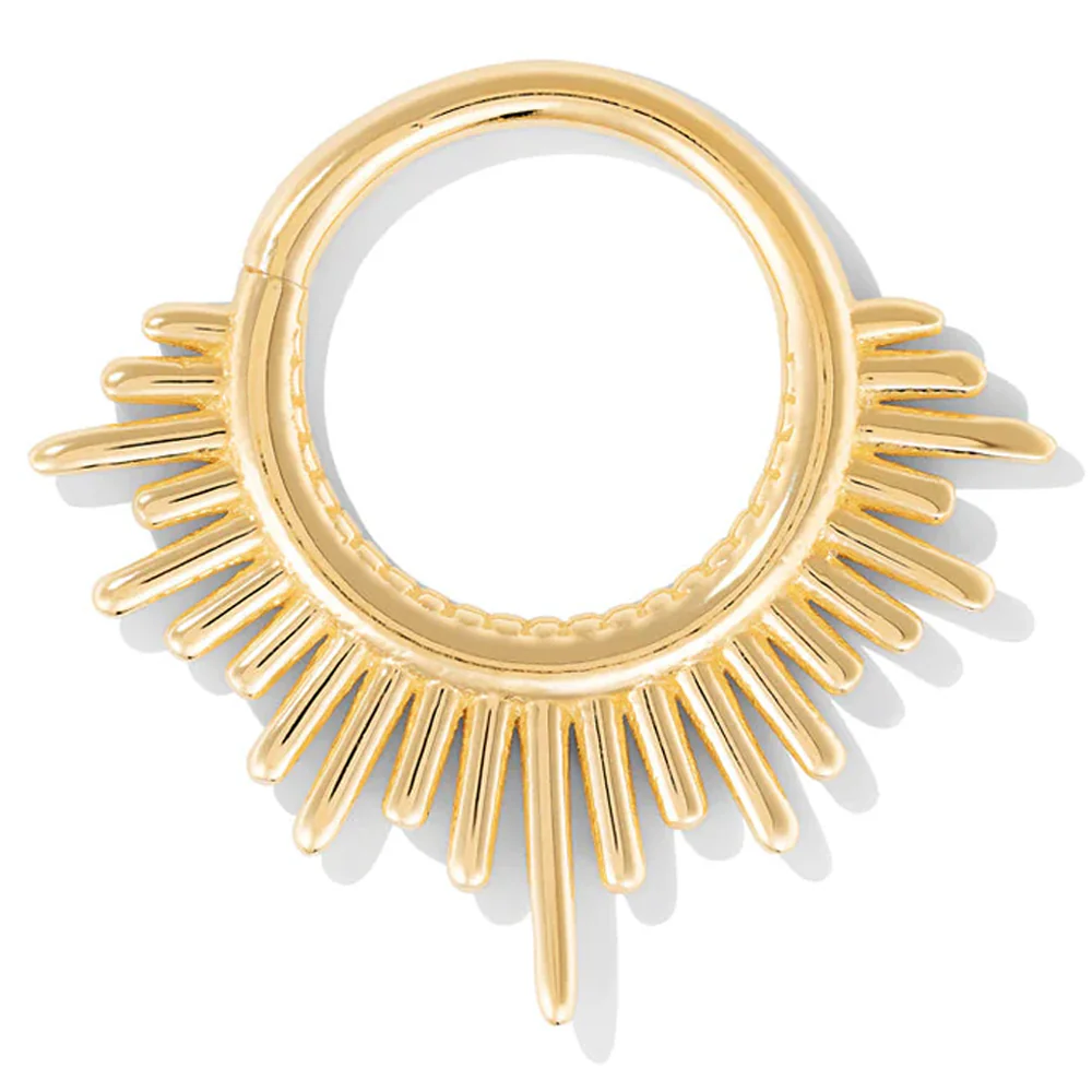 "Divinity" Continuous Ring in Gold