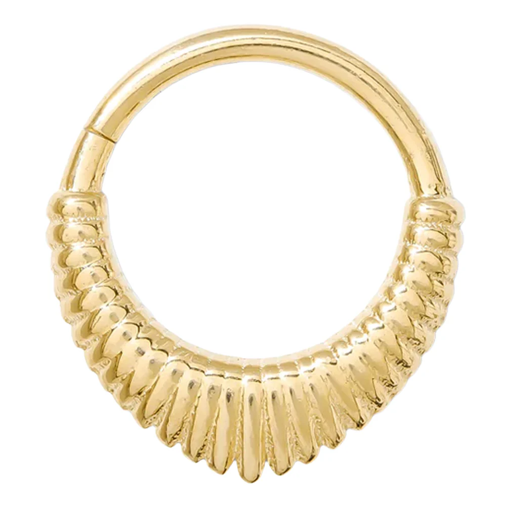 "Fortuna" Continuous Ring in Gold - Image 2