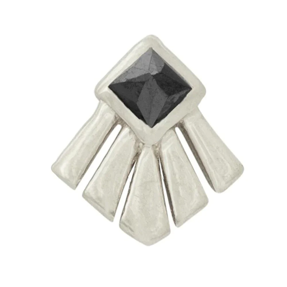 threadless: "Aurora" Pin in Gold with Gemstone - Image 9