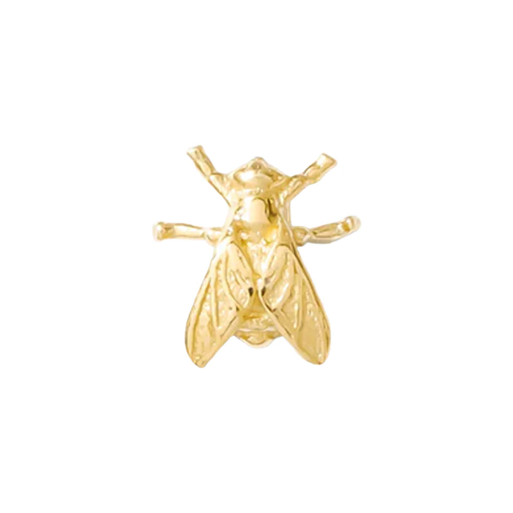 threadless: "Buzz" Pin in Gold - Image 3