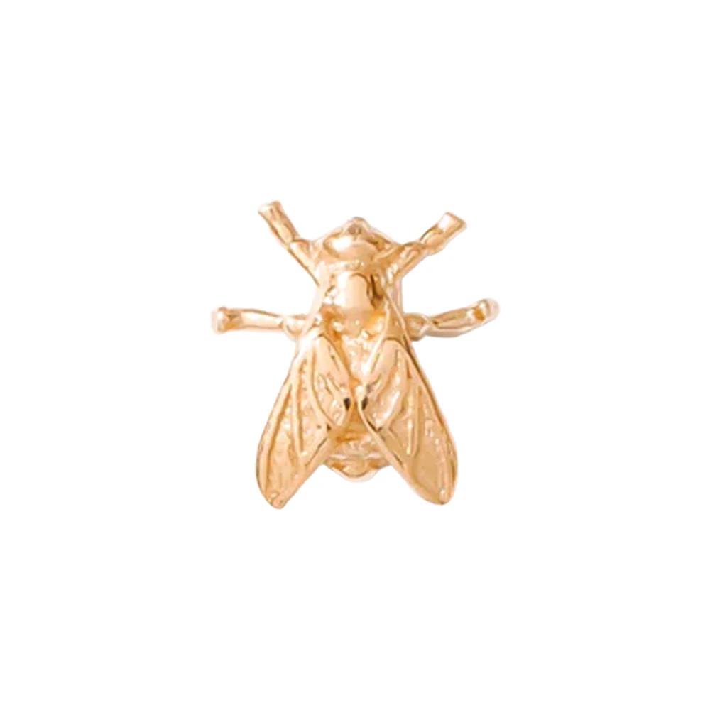 threadless: "Buzz" Pin in Gold - Image 5