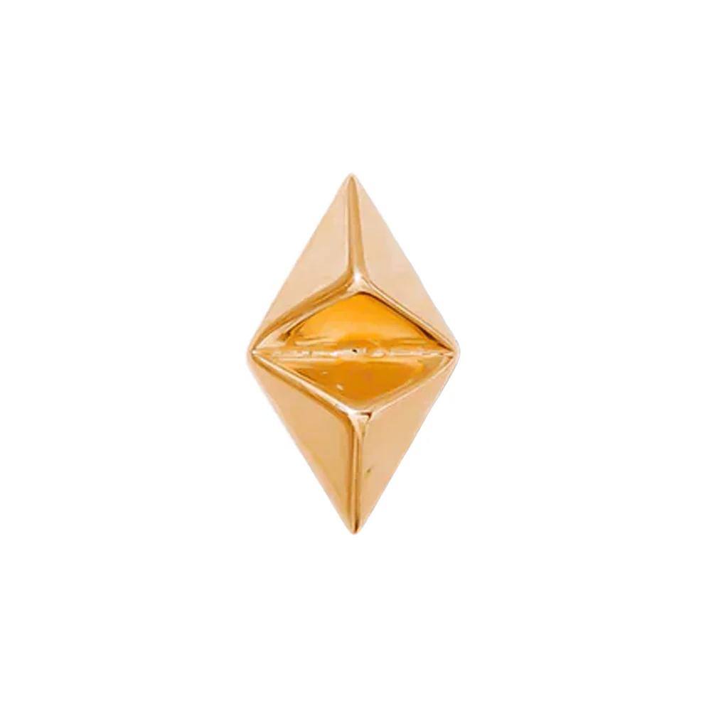 threadless: "Canyon" Pin in Gold - Image 4