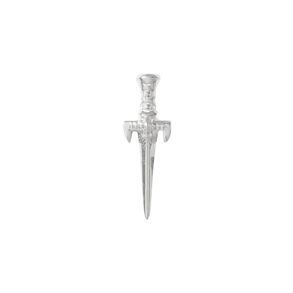 threadless: "Dagger" Pin in Gold - Image 3