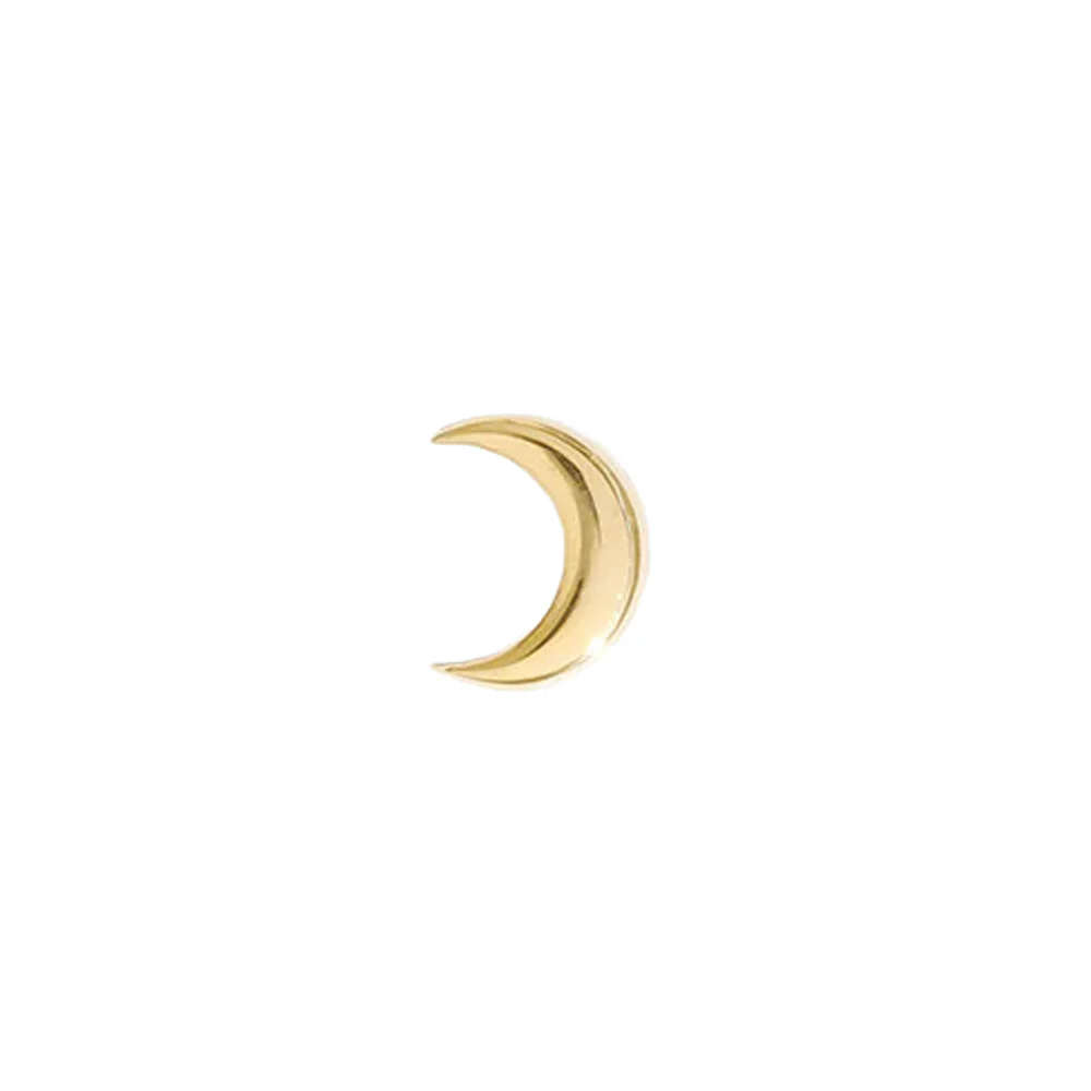 threadless: "Moonlet" Pin in Gold - Image 2