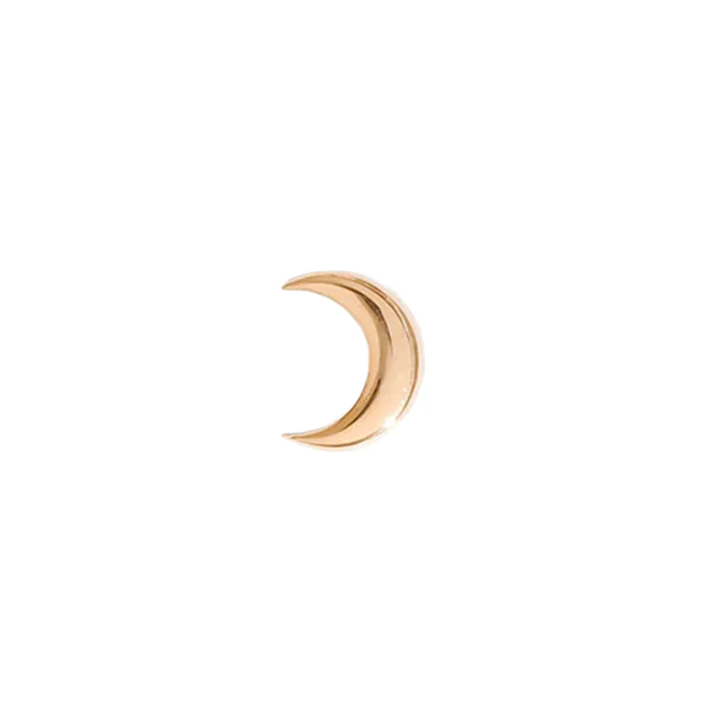 threadless: "Moonlet" Pin in Gold - Image 4