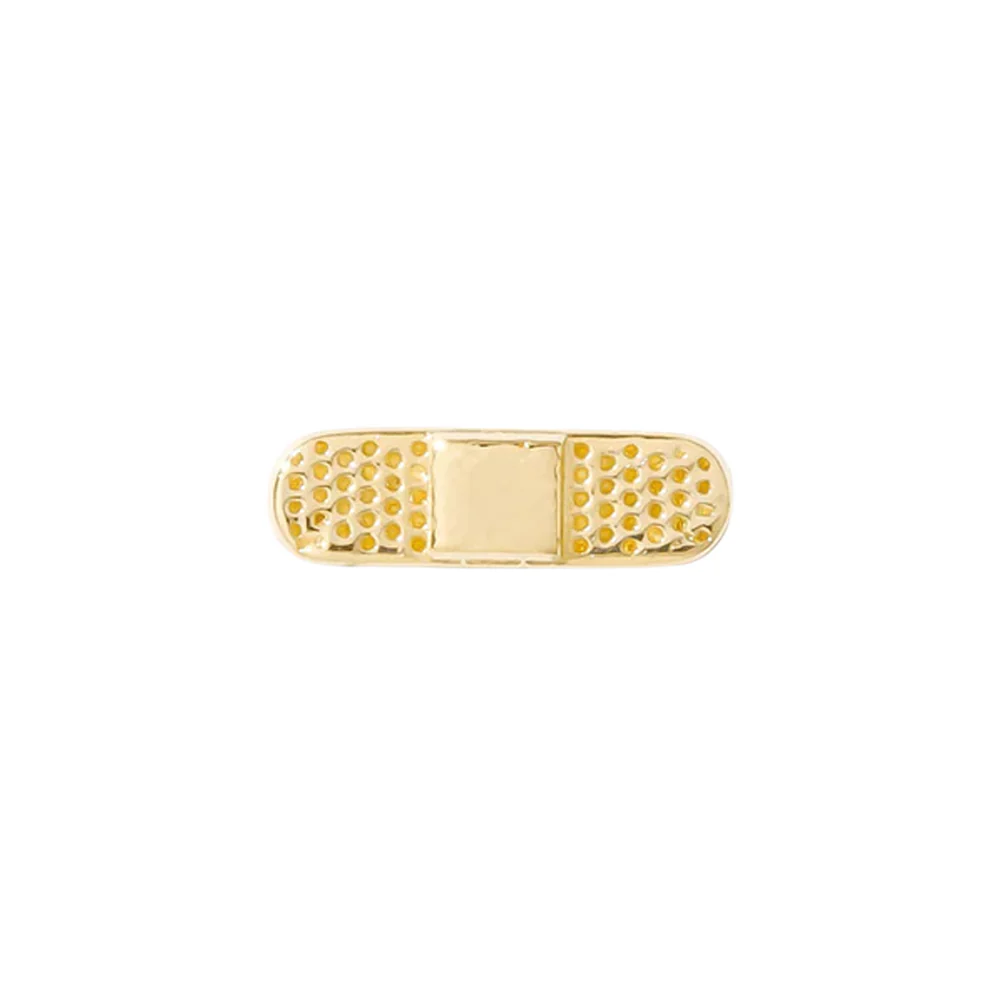 threadless: "Ouch" Pin in Gold - Image 2