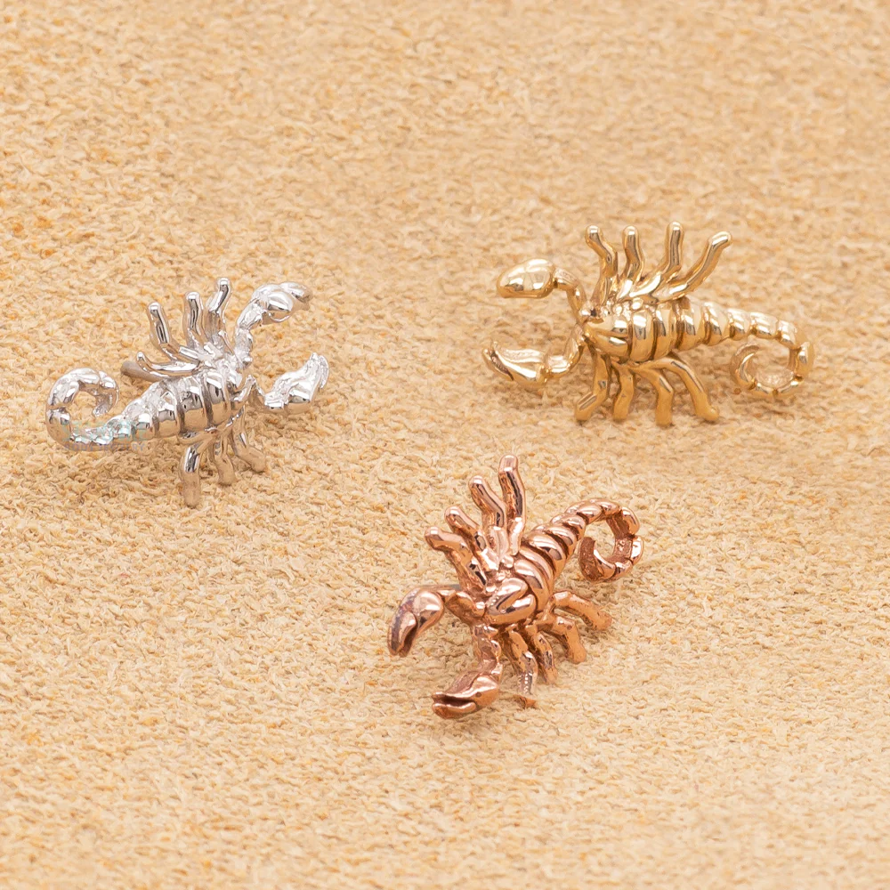 threadless: Scorpion Pin in Gold - Image 2