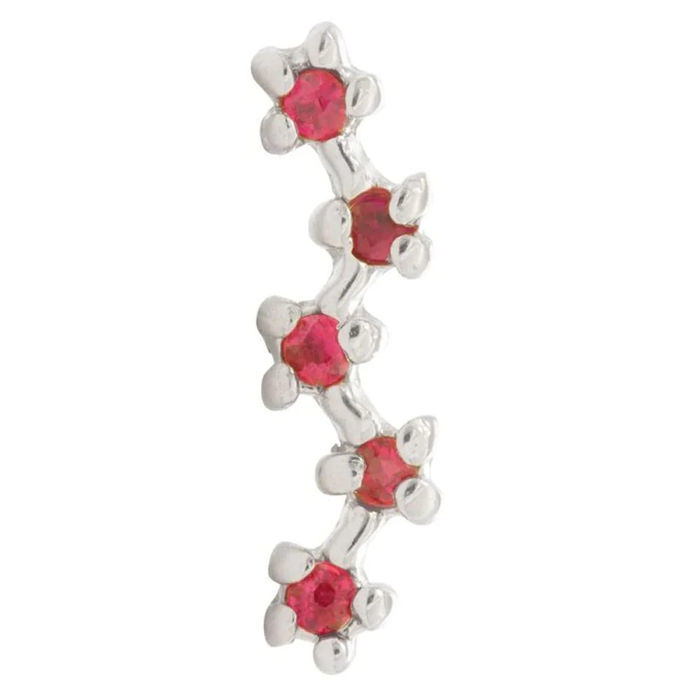 threadless: Stardust Pin in Gold with Gemstones - Image 14