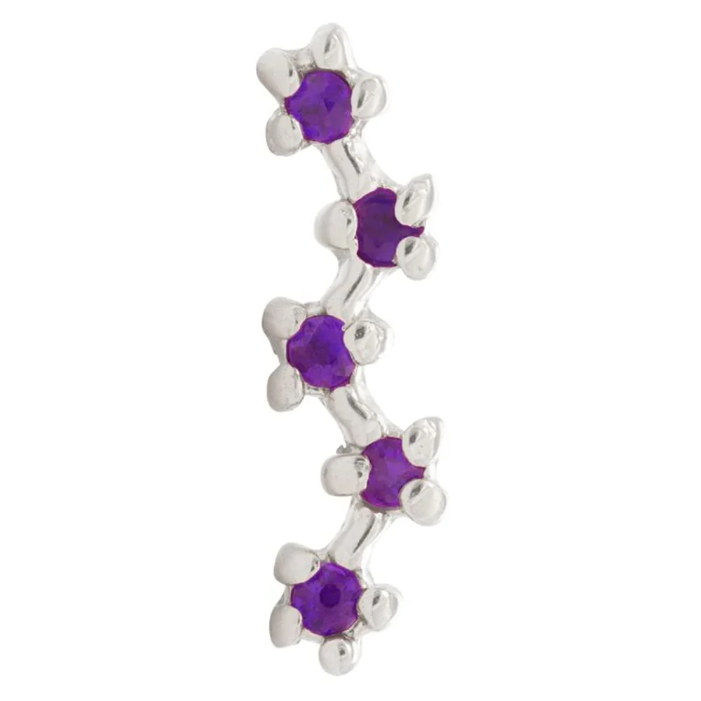 threadless: Stardust Pin in Gold with Gemstones - Image 16
