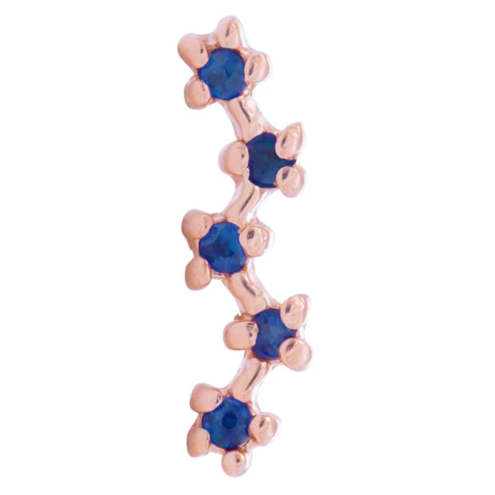 threadless: Stardust Pin in Gold with Gemstones - Image 18