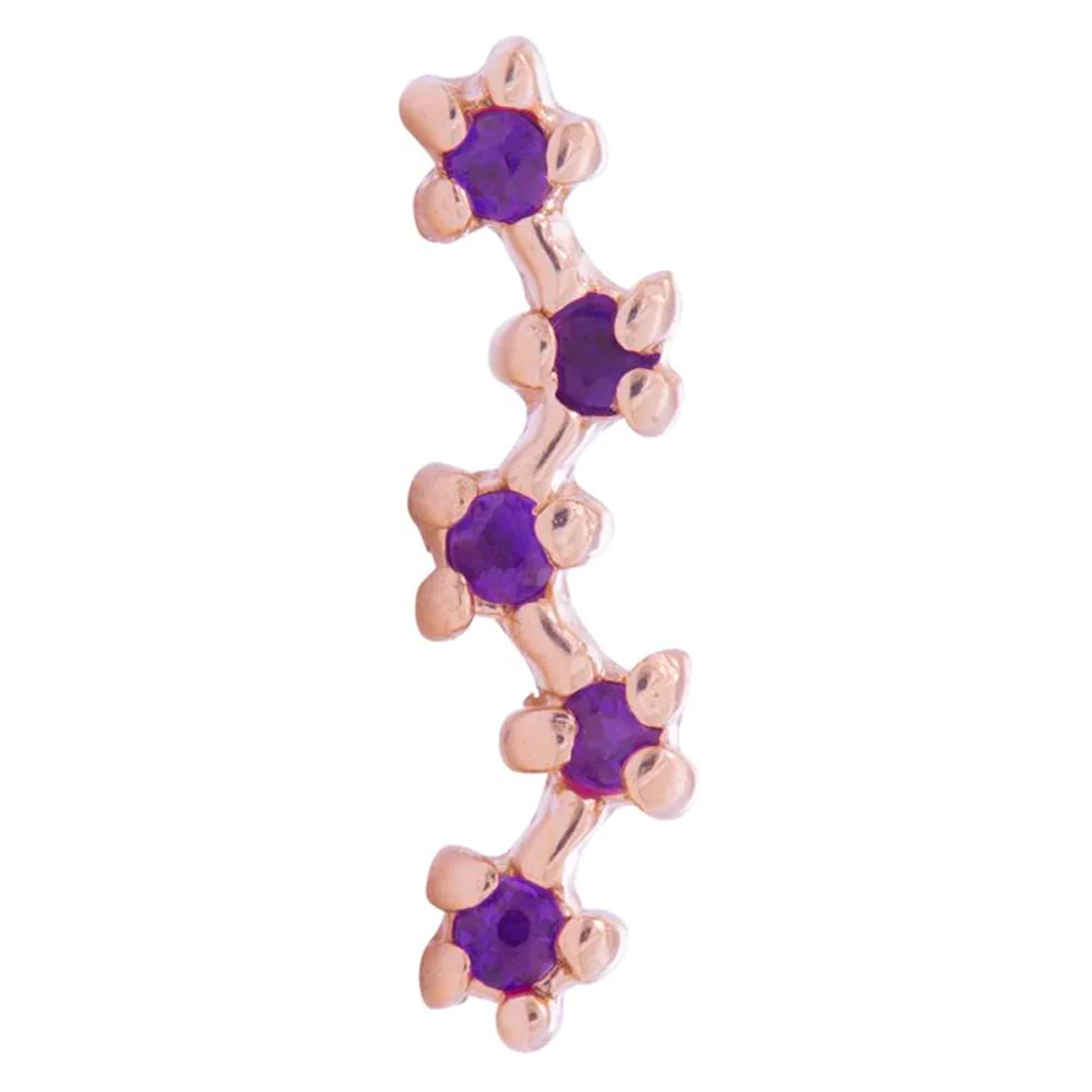 threadless: Stardust Pin in Gold with Gemstones - Image 34