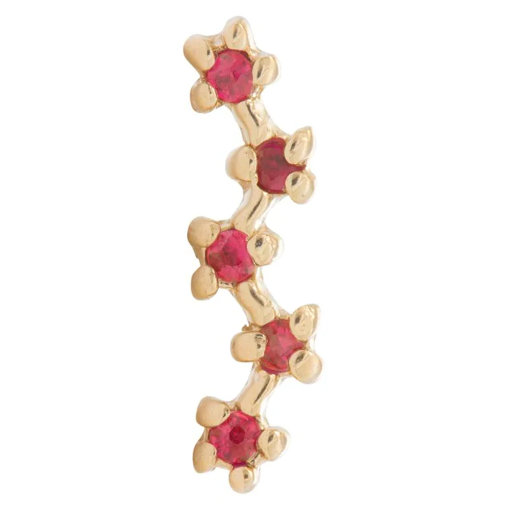 threadless: Stardust Pin in Gold with Gemstones - Image 9