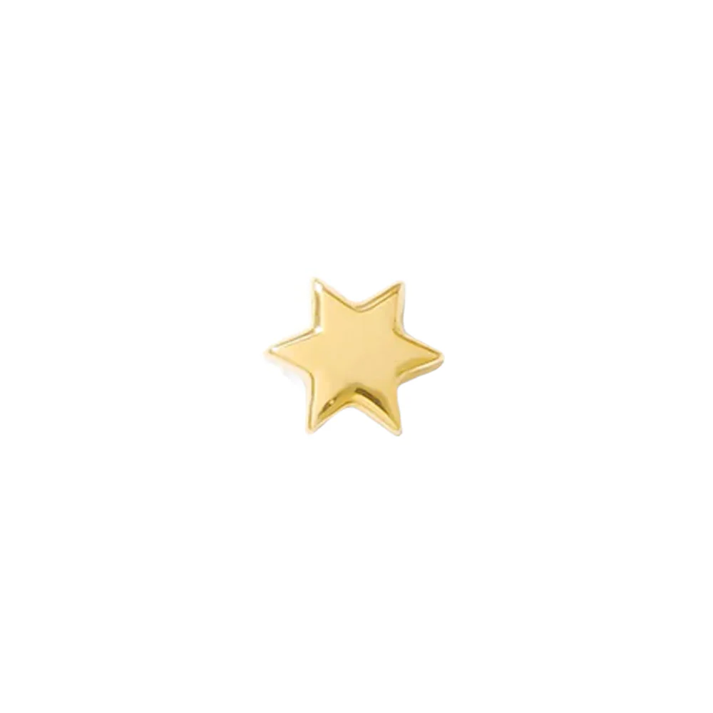threadless: "Starlet" Pin in Gold - Image 2