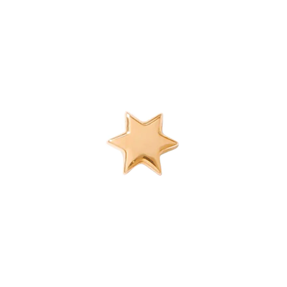 threadless: "Starlet" Pin in Gold - Image 3