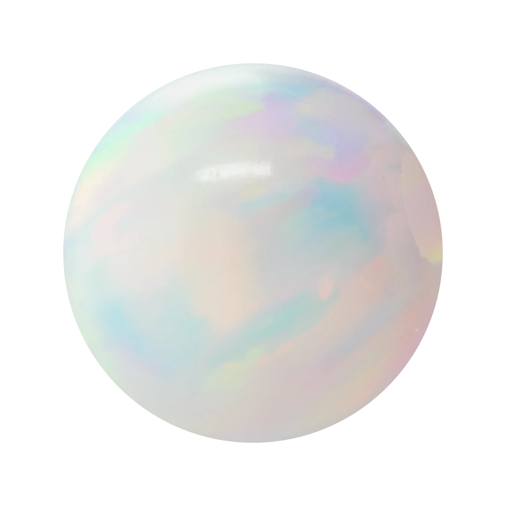 Teardrop / Bullet Opal Captive Bead - Image 2