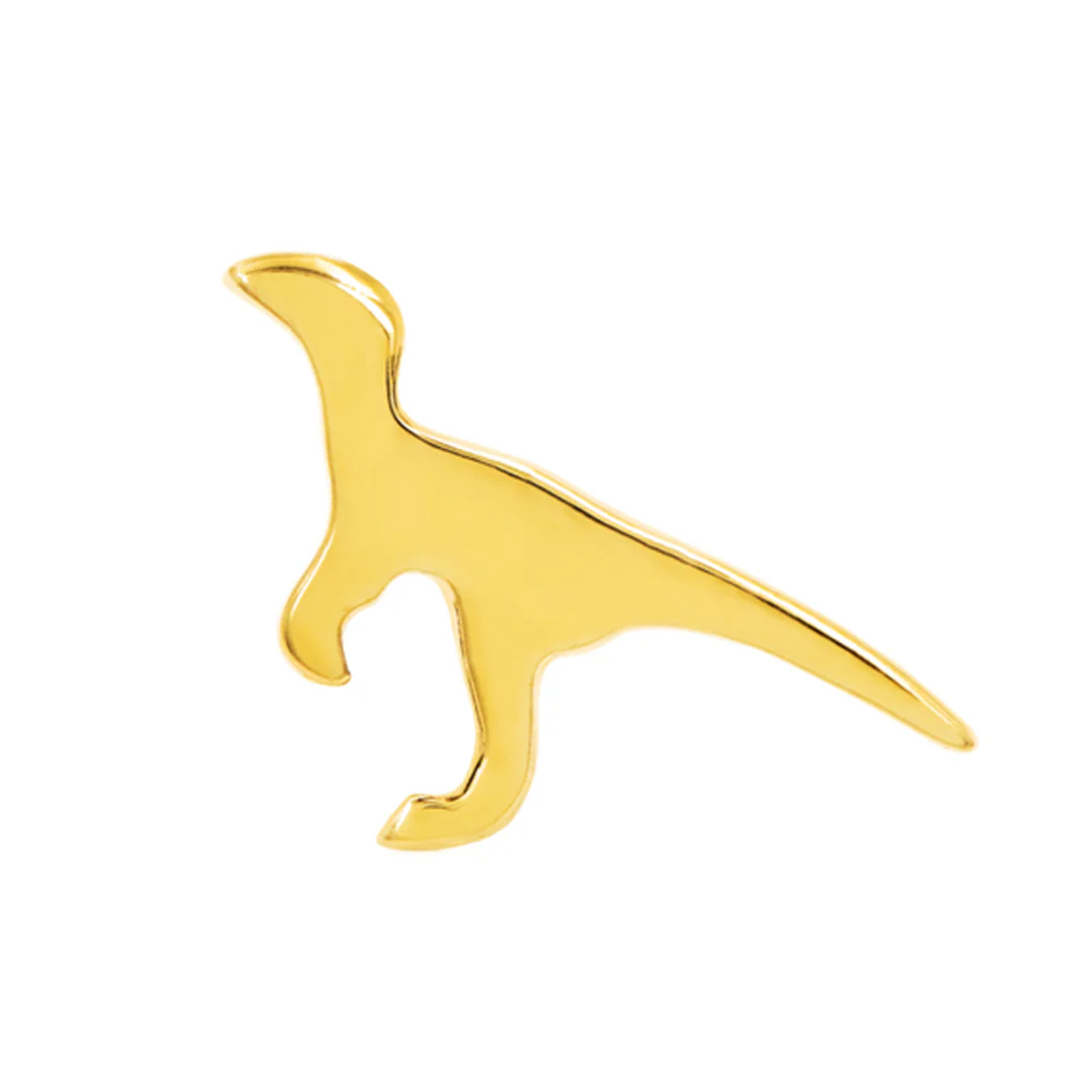 threadless: Dinosaur End in Gold - Image 3