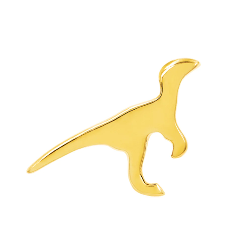 threadless: Dinosaur End in Gold - Image 4