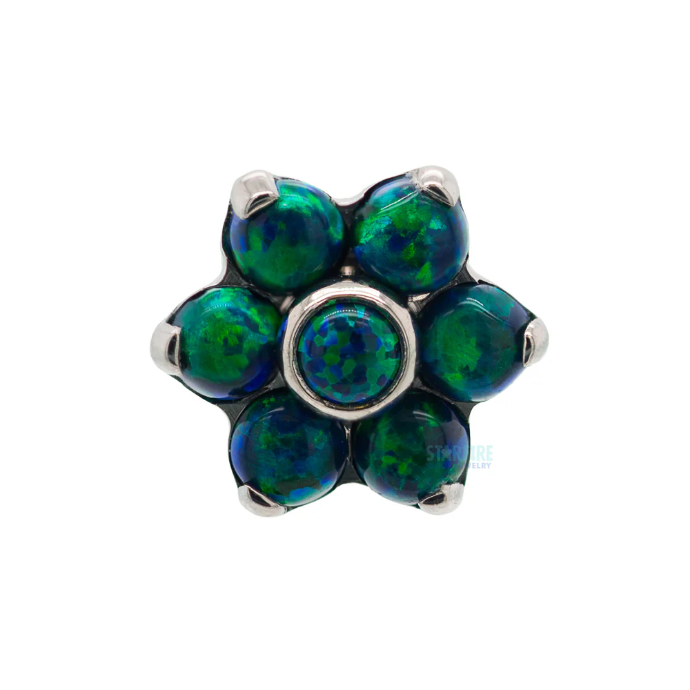 threadless: Flower with Opals End - Image 4